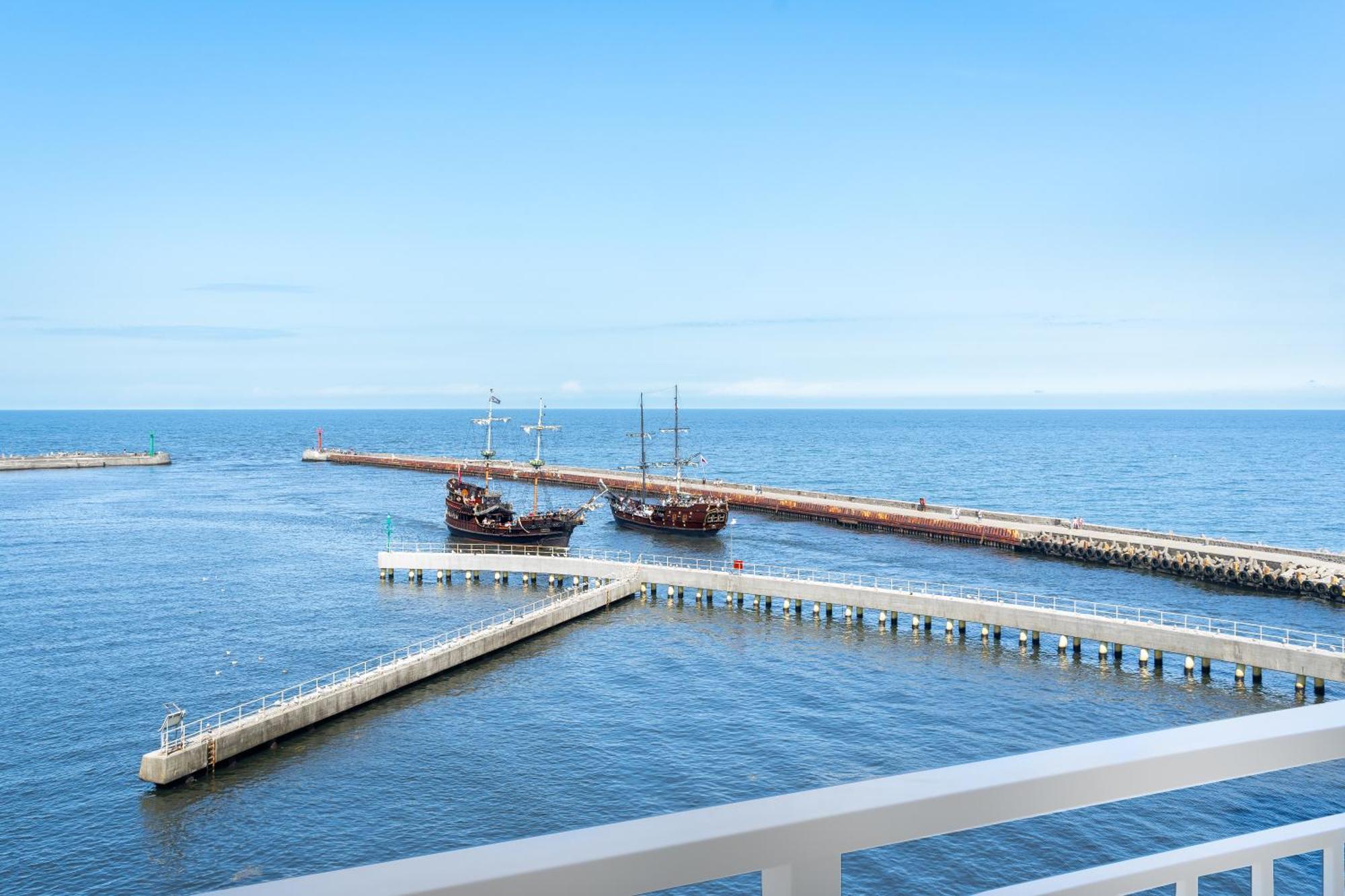دارووفكو Apartamenty Marina Z Widokiem Na Morze المظهر الخارجي الصورة